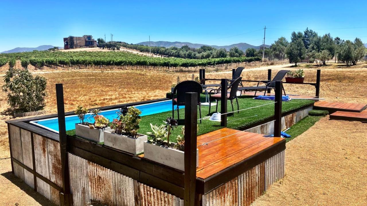 Finca Vidandrei Casa Mazahua Valle de Guadalupe Kültér fotó